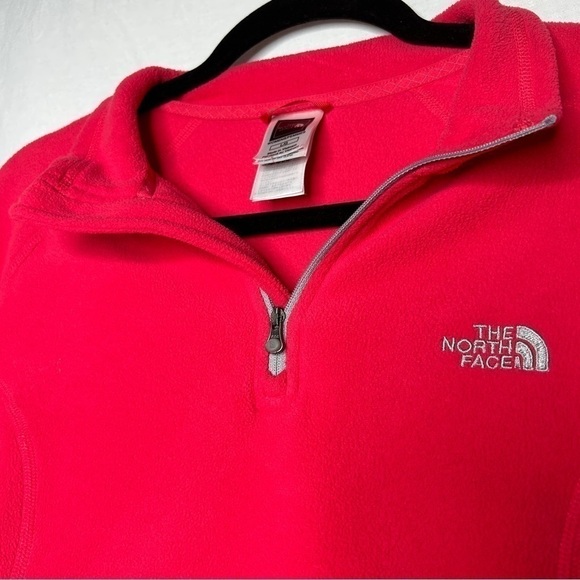 The North Face Quarter Zip Pullover Fleece Sweater Large - Picture 3 of 7